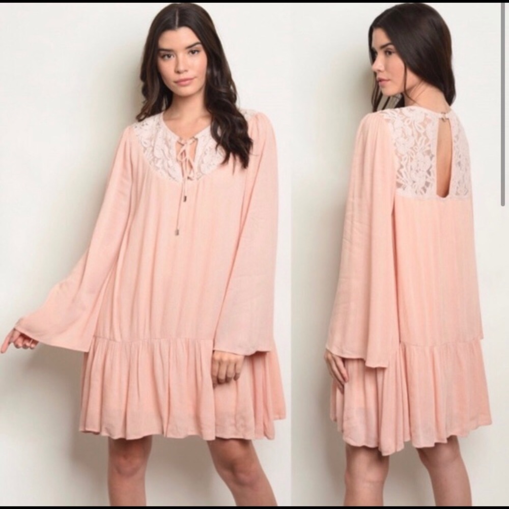 🌸Long Sleeve Détail Dress🌸